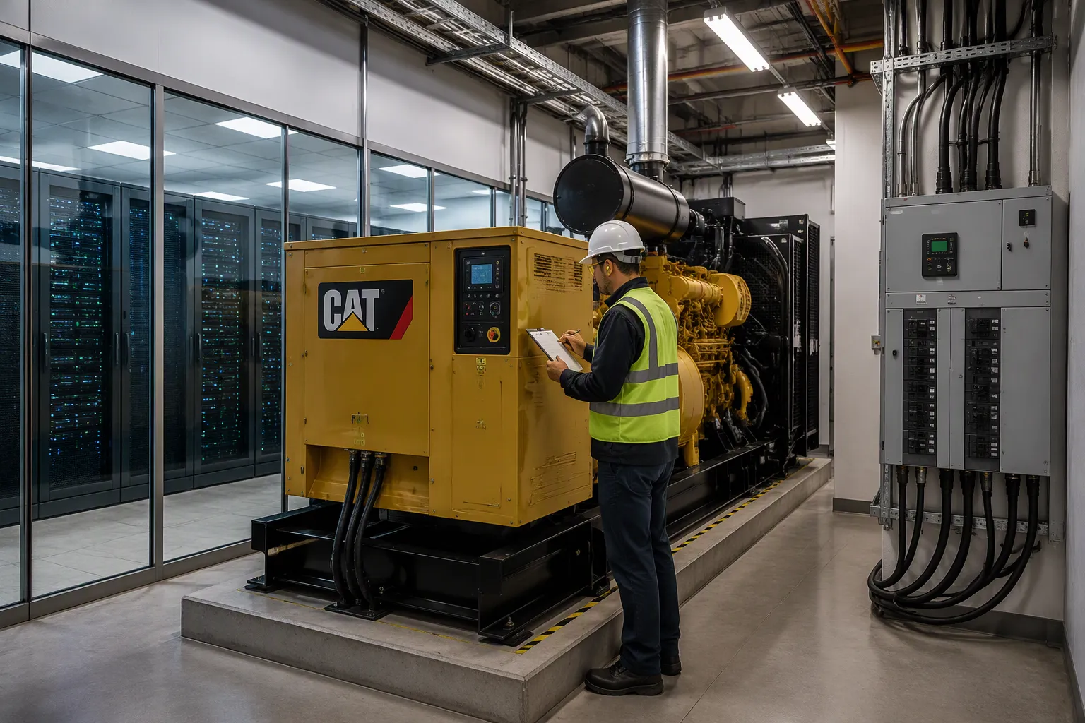 Di che dimensioni deve essere un gruppo elettrogeno diesel per il backup di un data center?