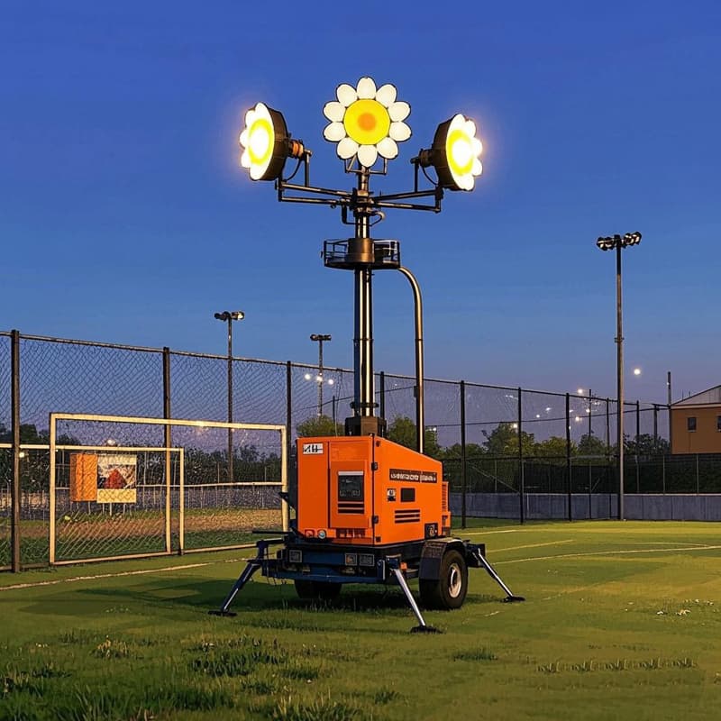 Umorismo AI Design Mobile Light Tower